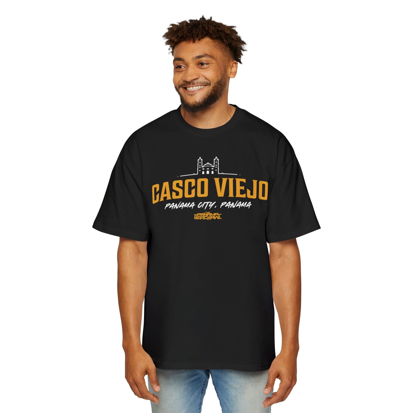 Men's Heavy Oversized Tee - "Casco Viejo"
