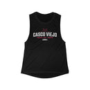 Women's Flowy Scoop Muscle Tank - "Casco Viejo"