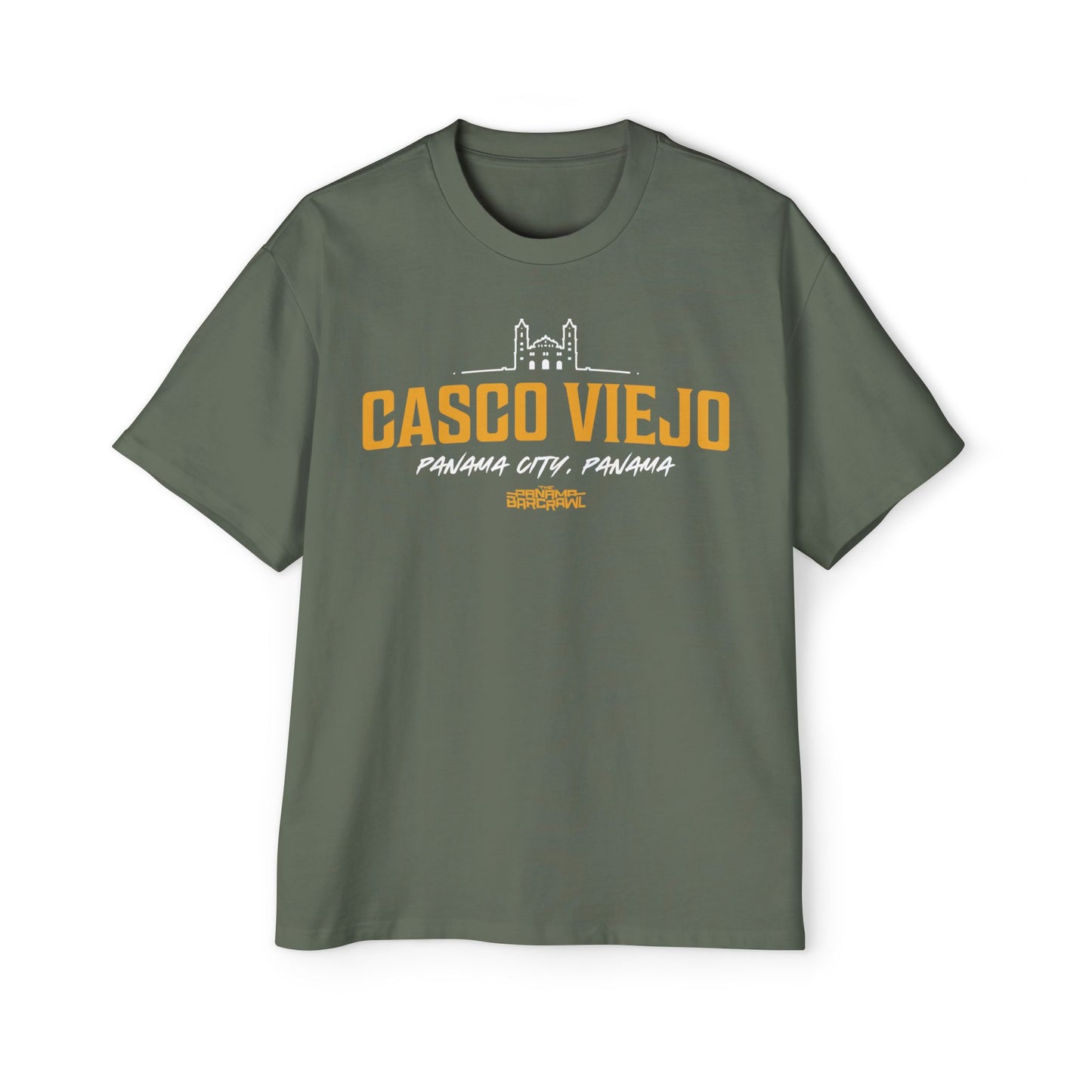 Men's Heavy Oversized Tee - "Casco Viejo"