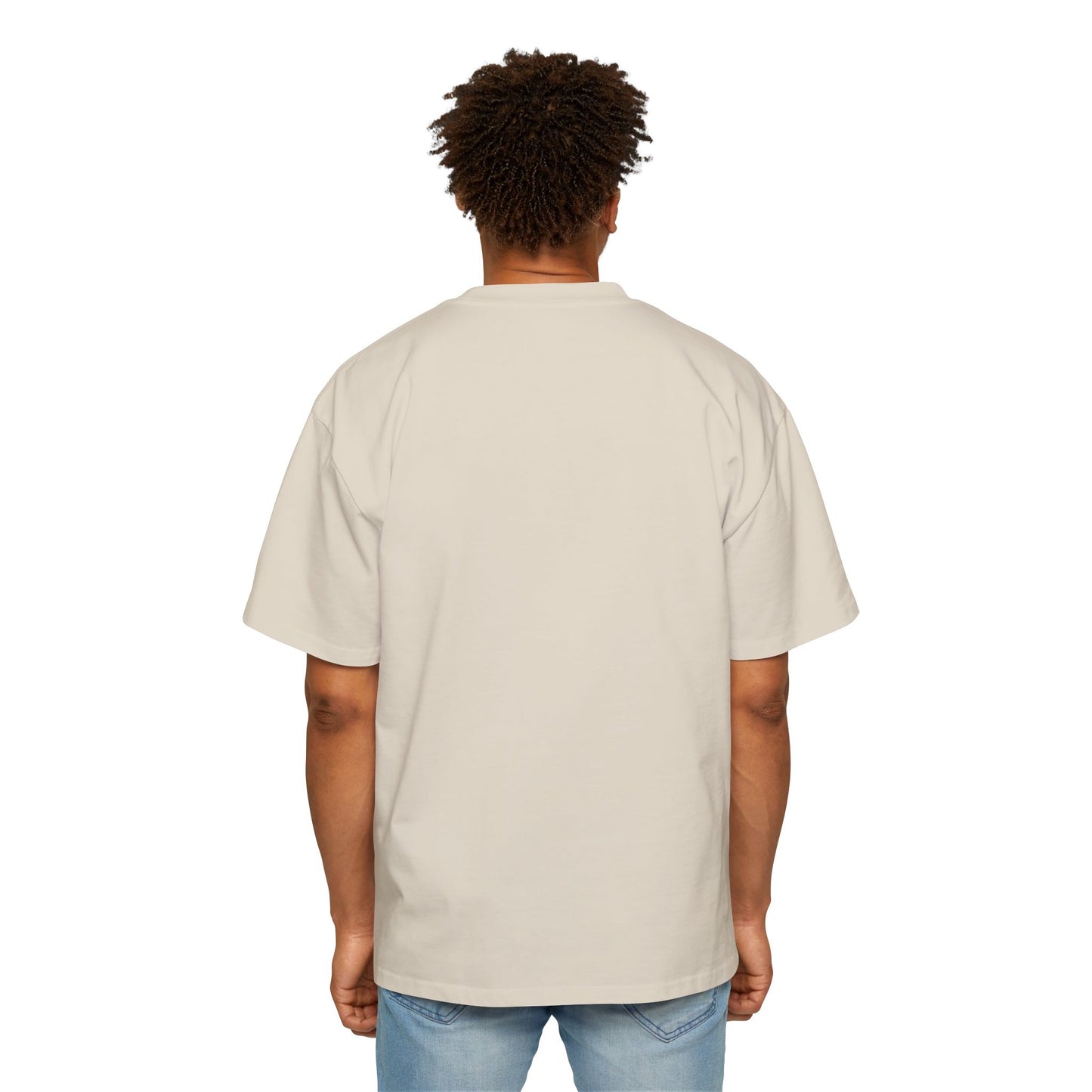 Men's Heavy Oversized Tee - "A Time Was Had!"