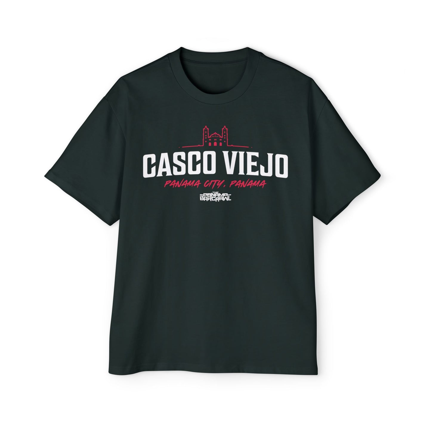 Men's Heavy Oversized Tee - "Casco Viejo"