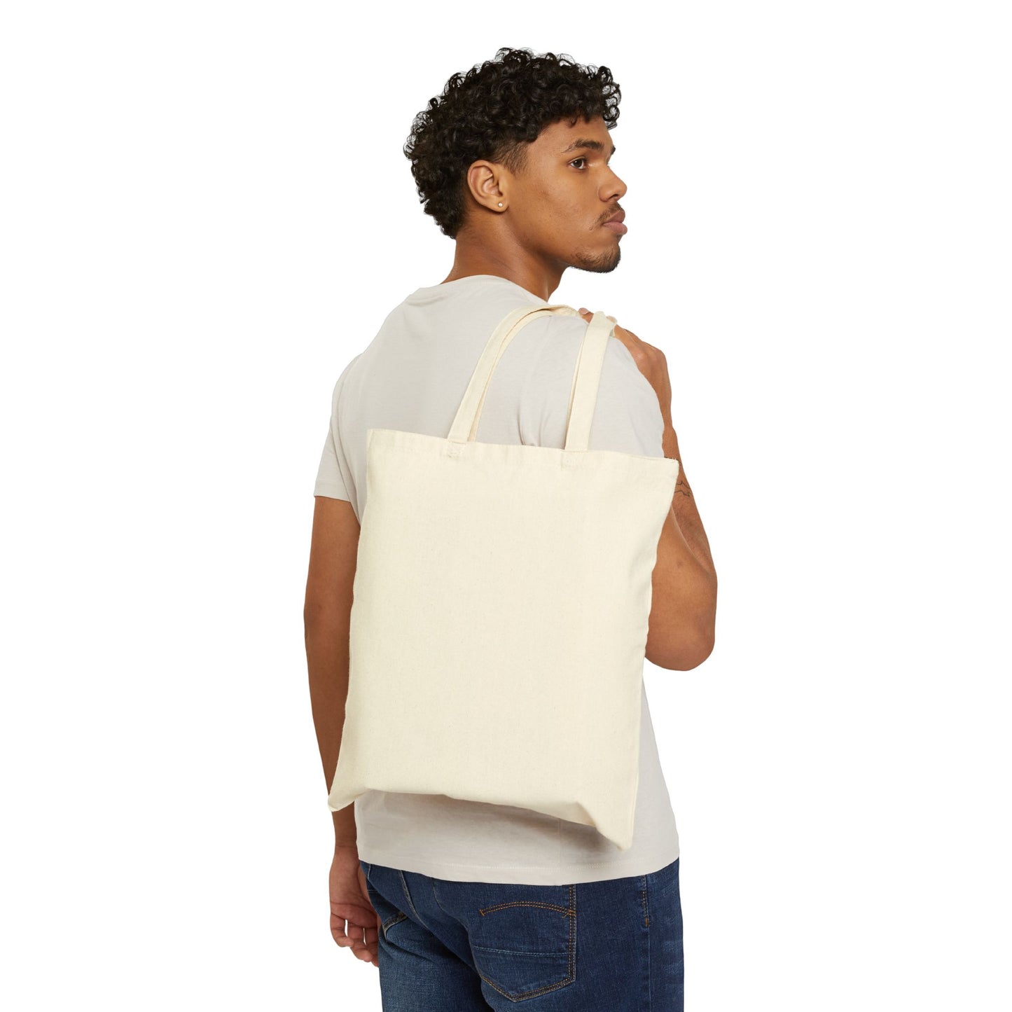 Cotton Canvas Tote Bag - "Casco Viejo"