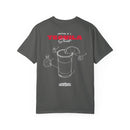 Unisex Garment-Dyed T-shirt - "Anatomy of a Tequila Shot"