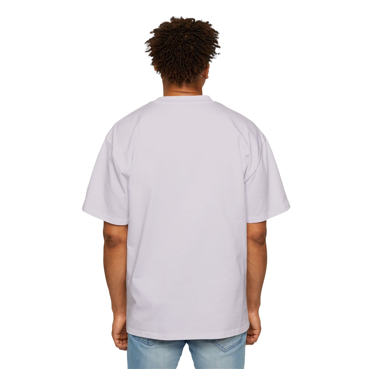 Men's Heavy Oversized Tee - "A Time Was Had!"