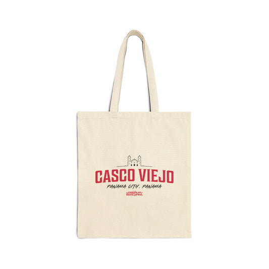 Cotton Canvas Tote Bag - "Casco Viejo"